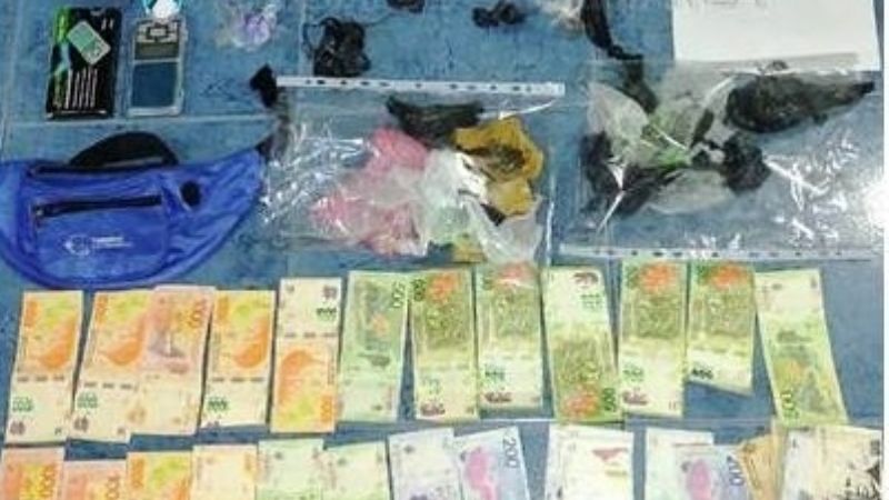 Secuestran casi 100 gramos de marihuana