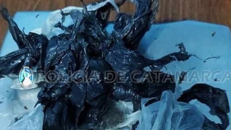 Secuestran casi 100 gramos de marihuana