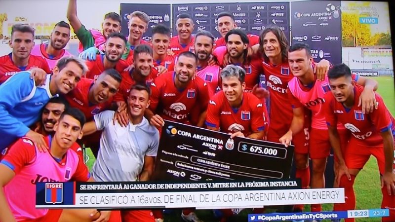 Copa Argentina: Tigre venció a Alvarado en los penales