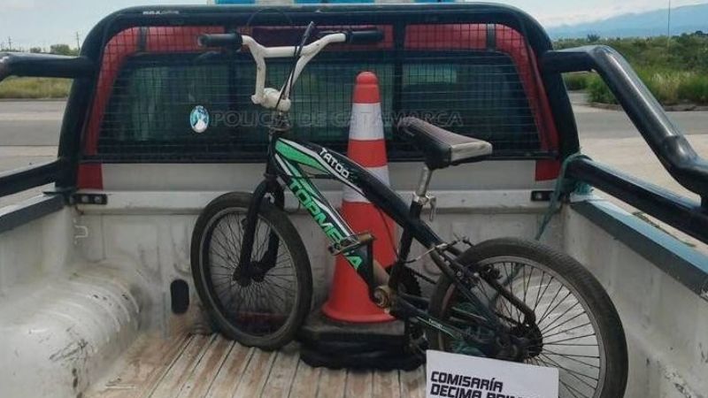 Recuperan una bici