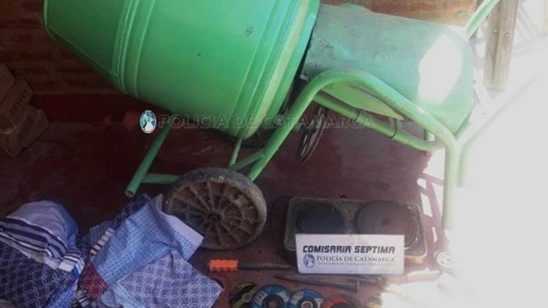 Recuperan elementos sustraídos en el norte de la Capital