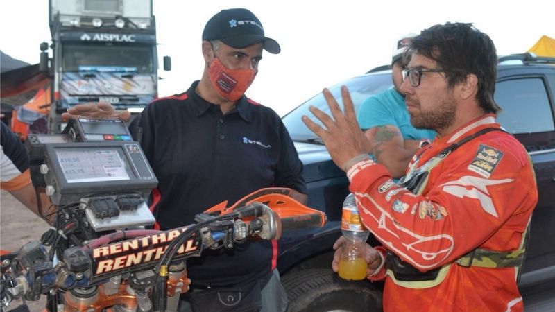 Marcio Yampa avanza en el South American Rally Race