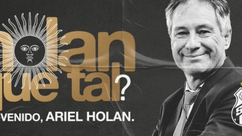 El argentino Holan es el nuevo DT de Santos de Brasil