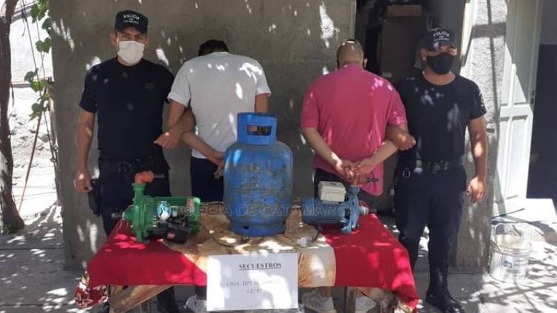 Esclarecen robos en Pomán