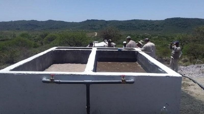 Culminan obras de agua potable en Ancasti