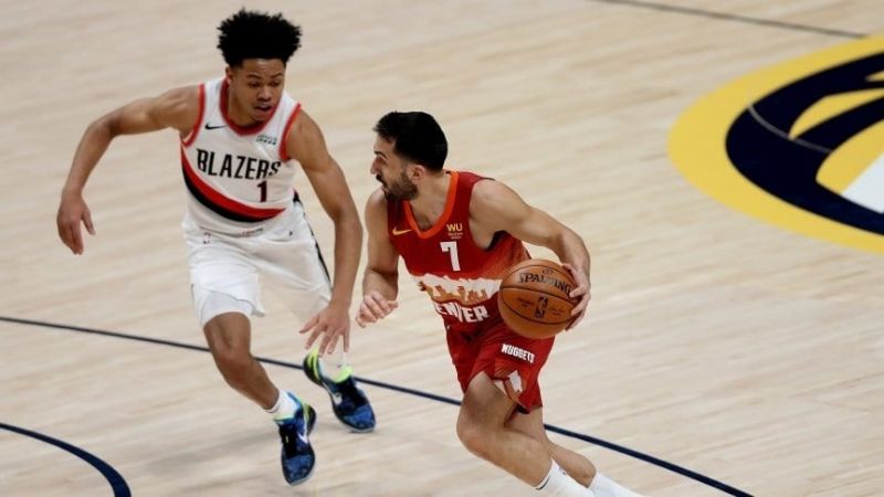 Campazzo dejó su firma en el triunfo de Denver Nuggets