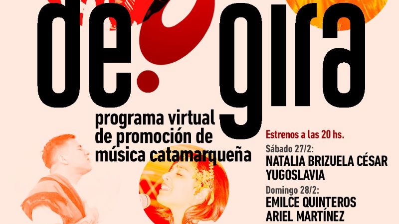 Cierra el programa "De Gira" con la presentación de cuatro artistas