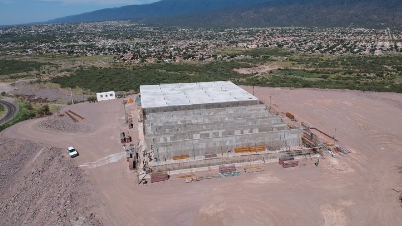 Importante avance de la obra “Cisterna Quebrada de Moreira”