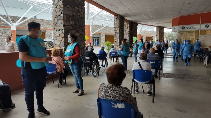 Avanza la vacunación para mayores de 80 años