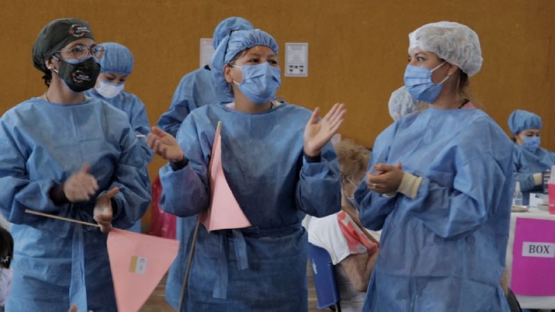 Mensaje de esperanza al operativo de vacunación contra el COVID-19