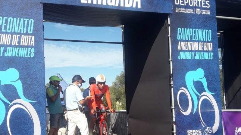 Castro 6° y Corbalán 19° en la Contra Reloj Individual