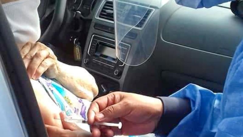 Un total de 271 abuelos se vacunaron en la primera etapa en Tinogasta