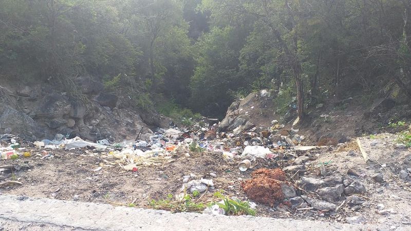 Basural empaña los paisajes de Las Pirquitas