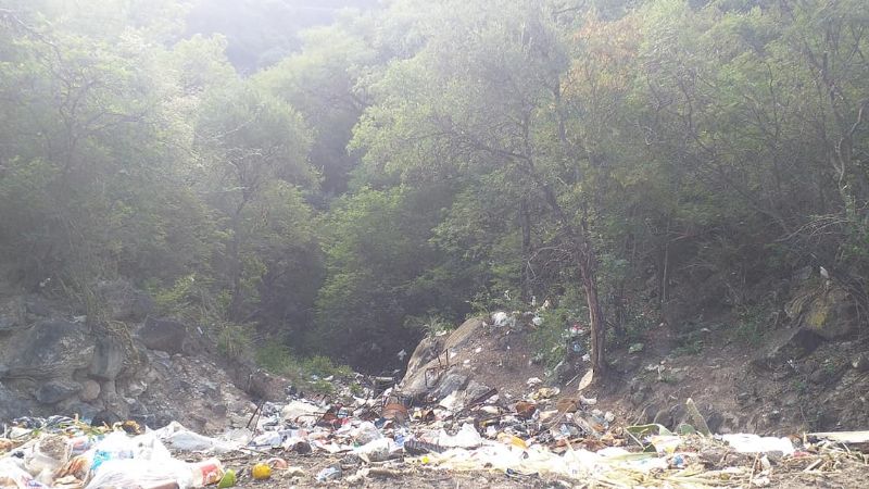 Basural empaña los paisajes de Las Pirquitas