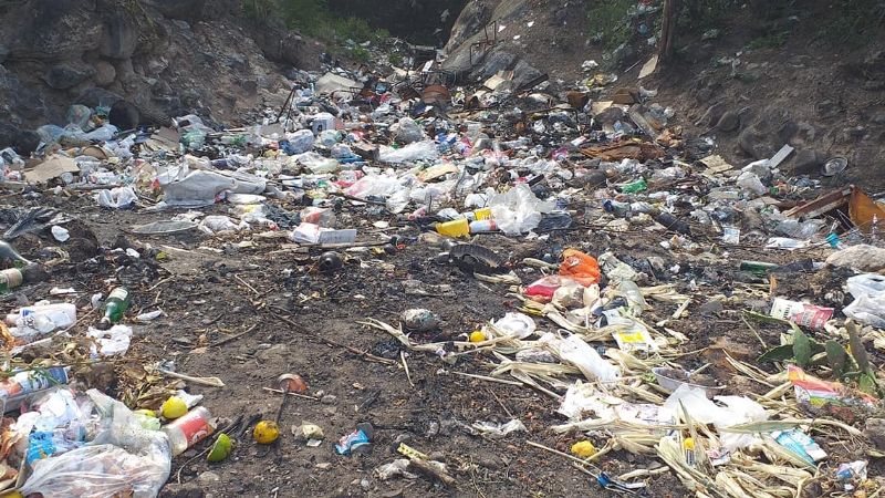 Basural empaña los paisajes de Las Pirquitas