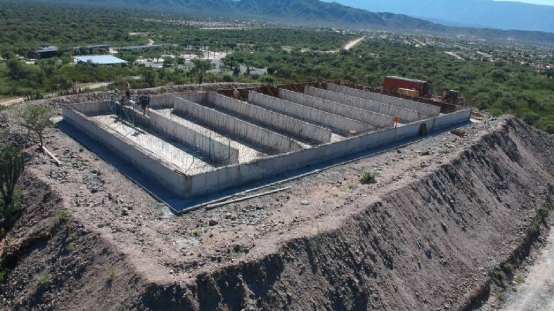 Cisterna el Morro 2 tiene un 60% de avance de obra
