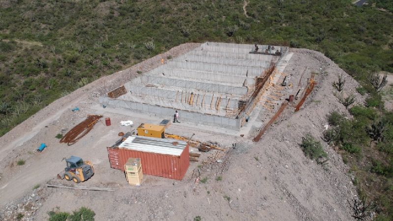 Cisterna el Morro 2 tiene un 60% de avance de obra