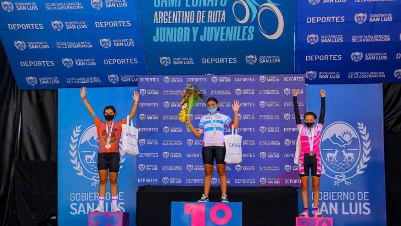Guadalupe Díaz, subcampeona argentina en San Luis