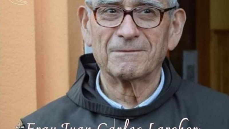 Falleció el Fray Juan Carlos Larcher