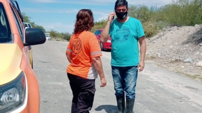 Creciente del "Rio Rincón" afectó a varias familias que fueron asistidas