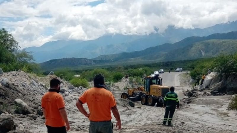 Creciente del "Rio Rincón" afectó a varias familias que fueron asistidas