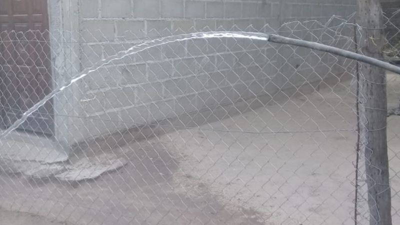 Después de mucho tiempo, barrios de Recreo cuentan con agua potable