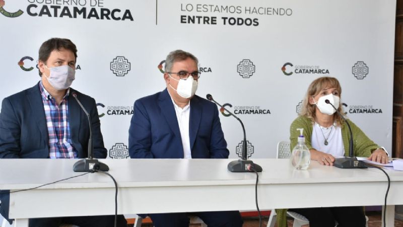 Jalil y el secretario de Equidad en Salud de la Nación anunciaron millonaria inversión