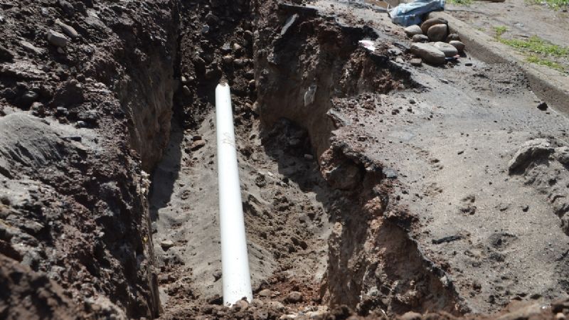 Extensión de red cloacal en Avenida Güemes Oeste