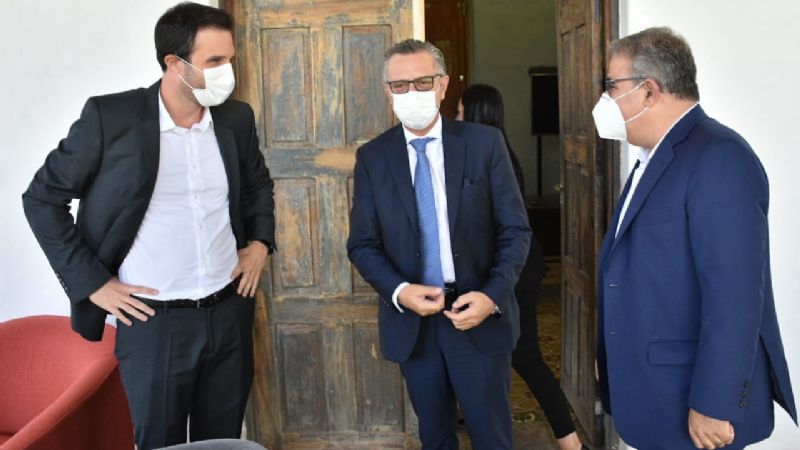 Jalil y funcionario nacional dialogaron sobre la situación industrial provincial