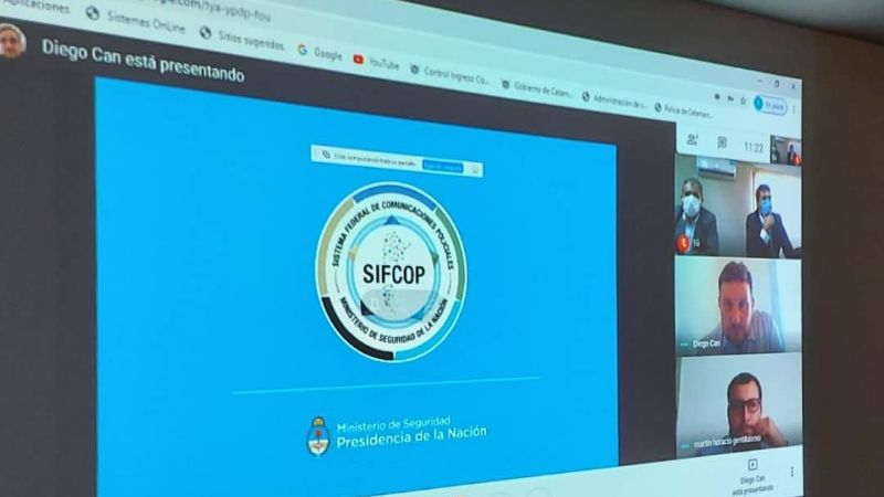 Buscan reforzar el sistema federal de comunicaciones policiales en Catamarca