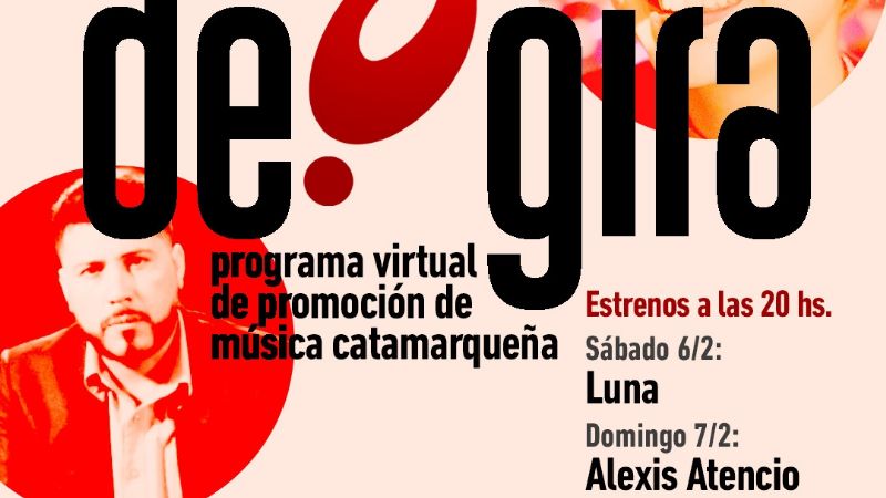 “De Gira” en febrero presenta a Luna y Alexis Atencio