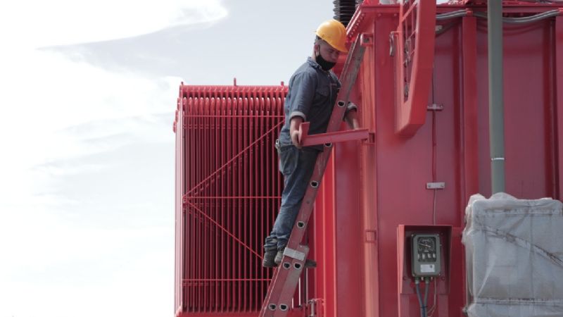 Avanza la obra de energía eléctrica en Las Cañas