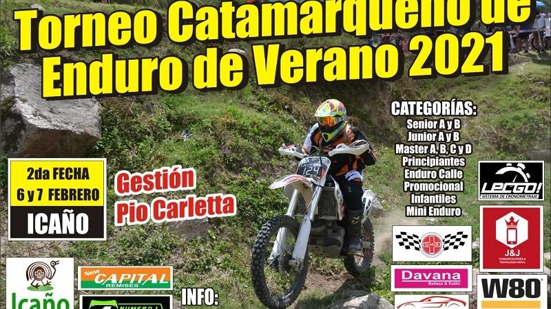 La 2da. fecha del “Enduro de Verano” se corre en Icaño