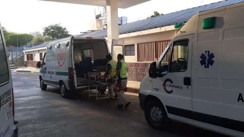 Hospitalizan a una mujer tras sufrir una descompensación en la calle