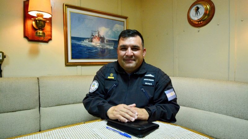 Marino catamarqueño se destaca en la Armada Argentina