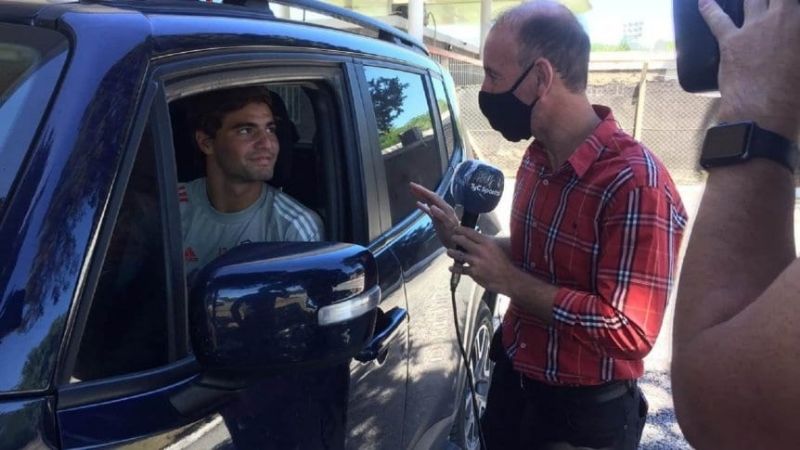 El “pibe” Santiago Sosa ya se despidió de River