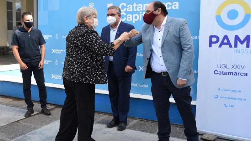 Saadi concretó con PAMI otro aporte vital a los centros de jubilados