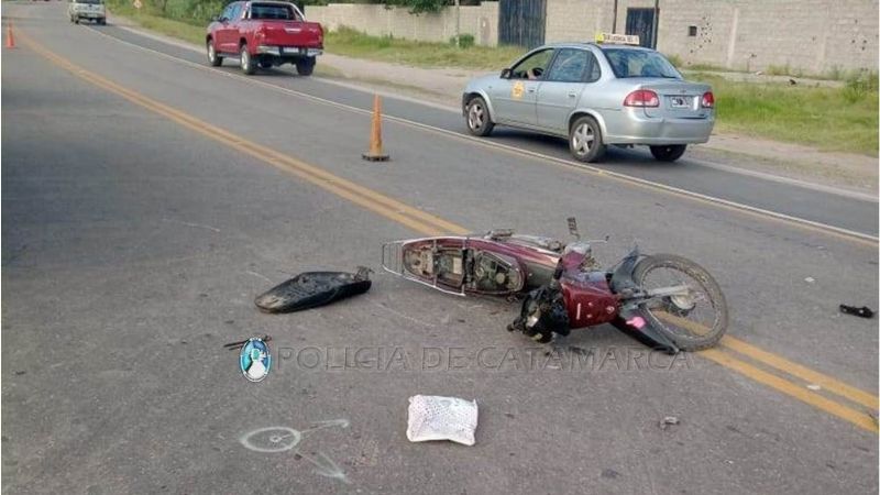 Tres heridos en tres accidentes de motos