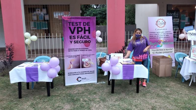 Acciones de prevención de Cáncer en El Rodeo