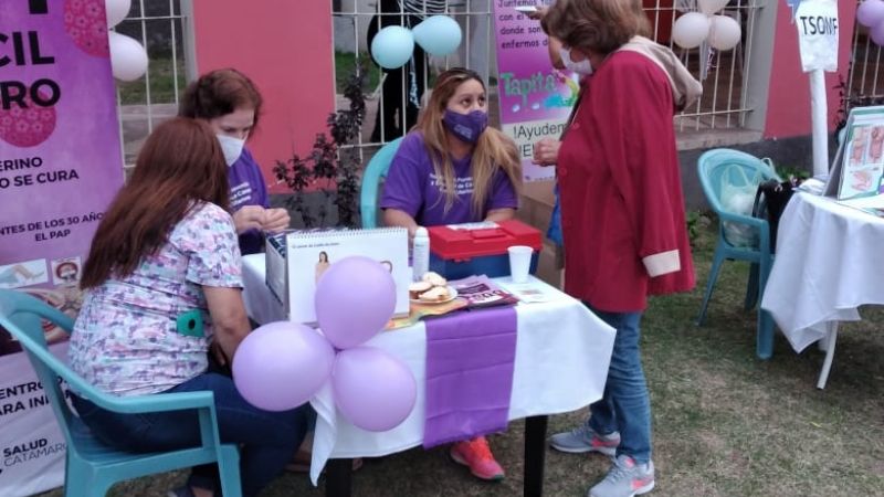 Acciones de prevención de Cáncer en El Rodeo