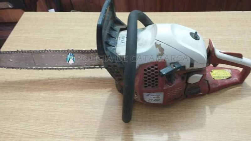 Detienen a un hombre y recuperan una motosierra robada en Tinogasta
