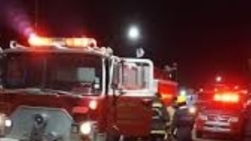 Incendio en una casa de Recreo