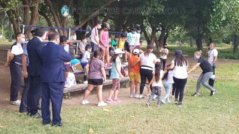 Volvió la colonia de vacaciones para hijos del personal de las fuerzas