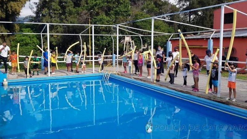 Volvió la colonia de vacaciones para hijos del personal de las fuerzas