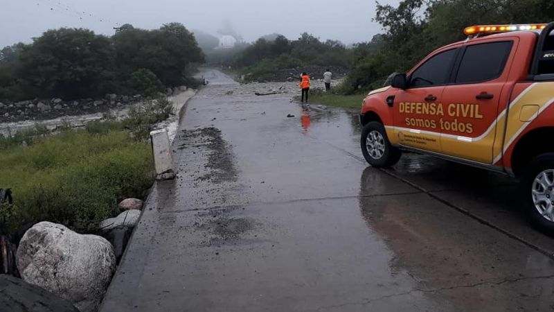 Crecida de ríos afecta a localidades de Capayán