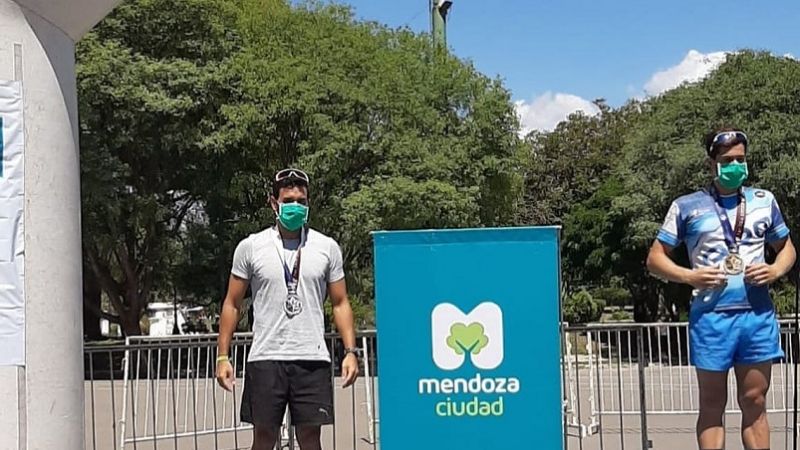 Limina Sutín 2do. y Vergara 6to., en el “tria” de Mendoza