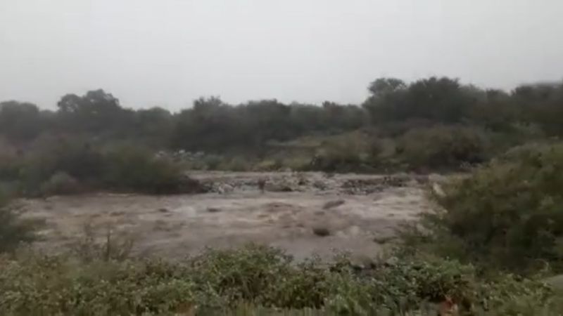 Creciente “extraordinaria” del Río El Tala