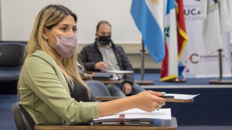 Gremios docentes se reunieron con la ministra Centurión