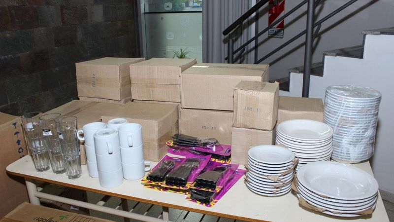 La Residencia Universitaria recibió donaciones para los estudiantes