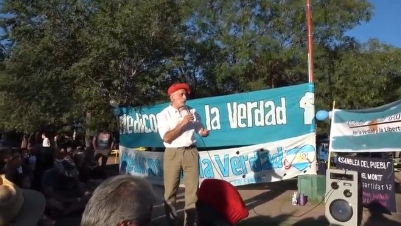 Encuentro comunitario de "Médicos por la verdad" en Catamarca